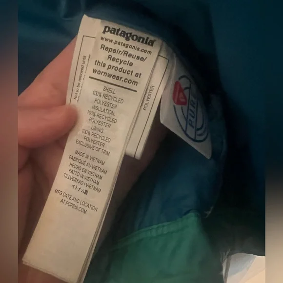 Patagonia Aqua Women’s Nano Puff Jacket NEW - Picture 8 of 8